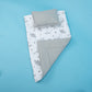 Double Side Changing Pad - Gray Muslin - Tiger