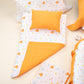 15 Piece Full Set - Newborn Sets - Orange Honeycomb - Octopus